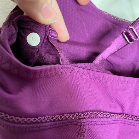 Lululemon Purple cross back Tank top - Picture 8 of 8